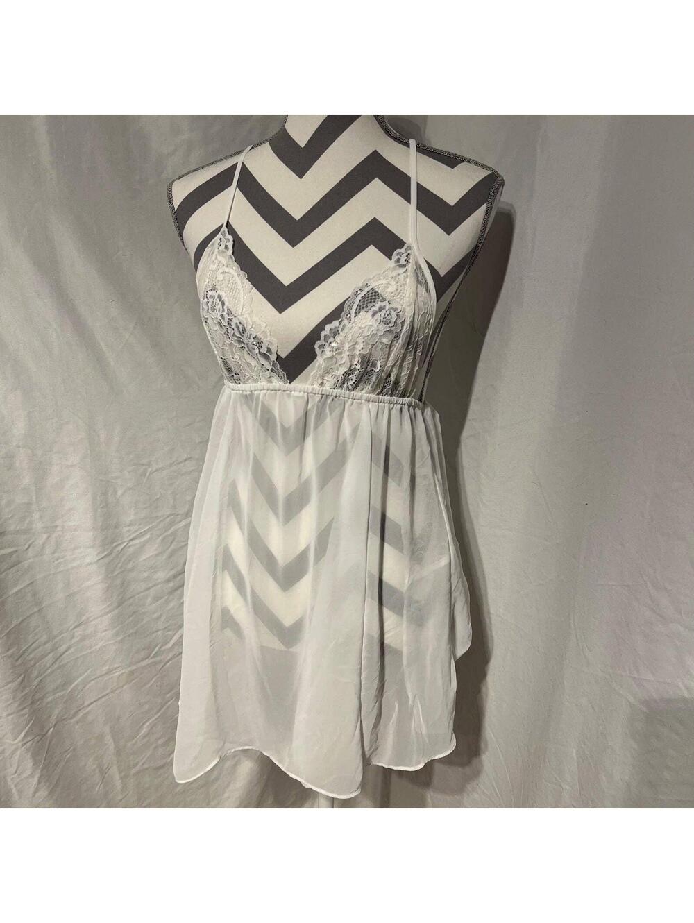 White night gown